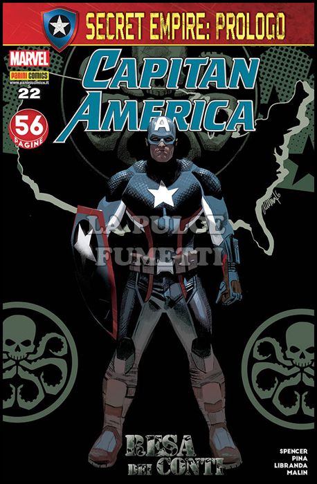 CAPITAN AMERICA #    92 - CAPITAN AMERICA 22 - SECRET EMPIRE PROLOGO